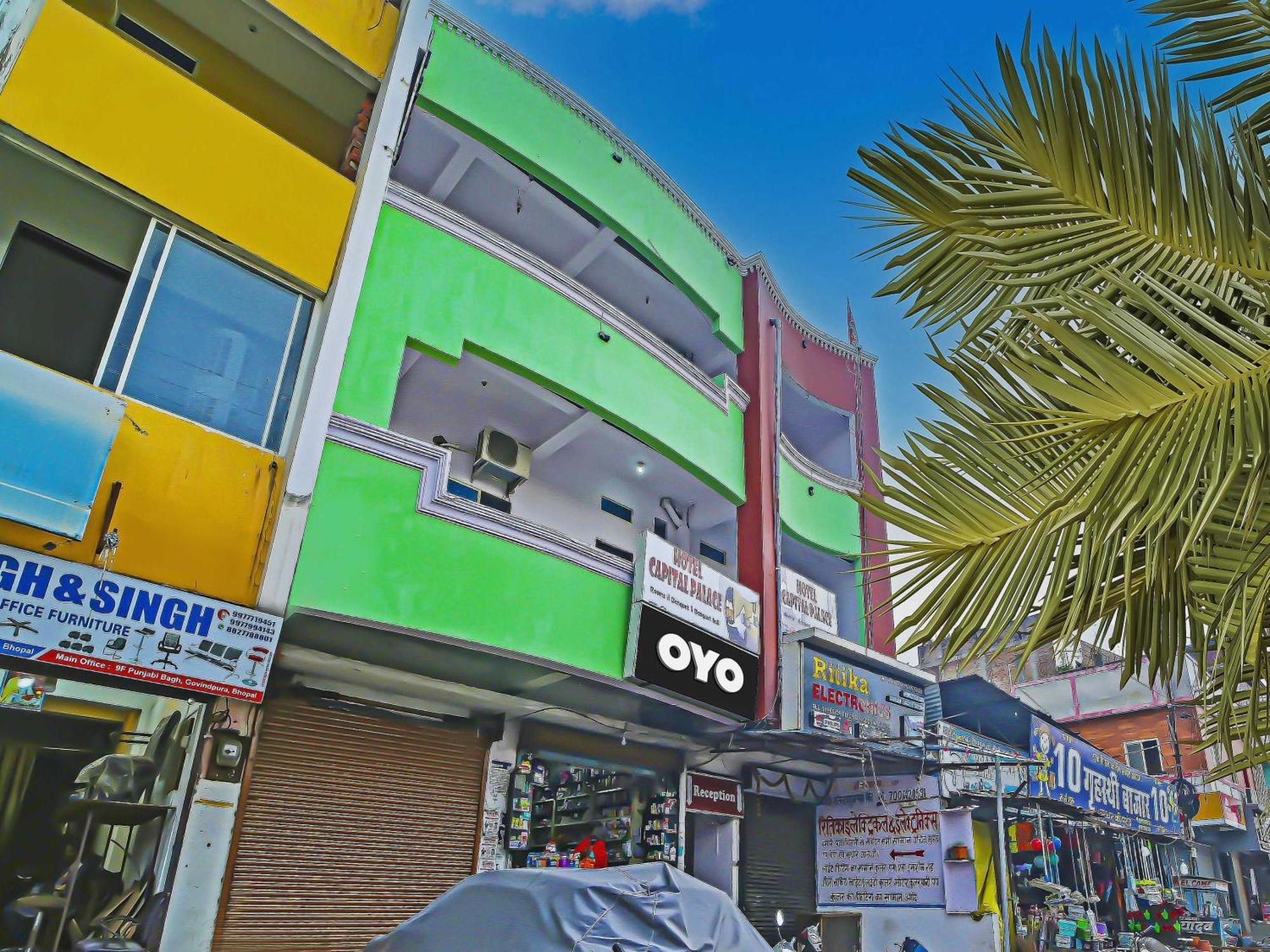 Oyo Flagship Hotel Capital Palace Bhopal Bagian luar foto